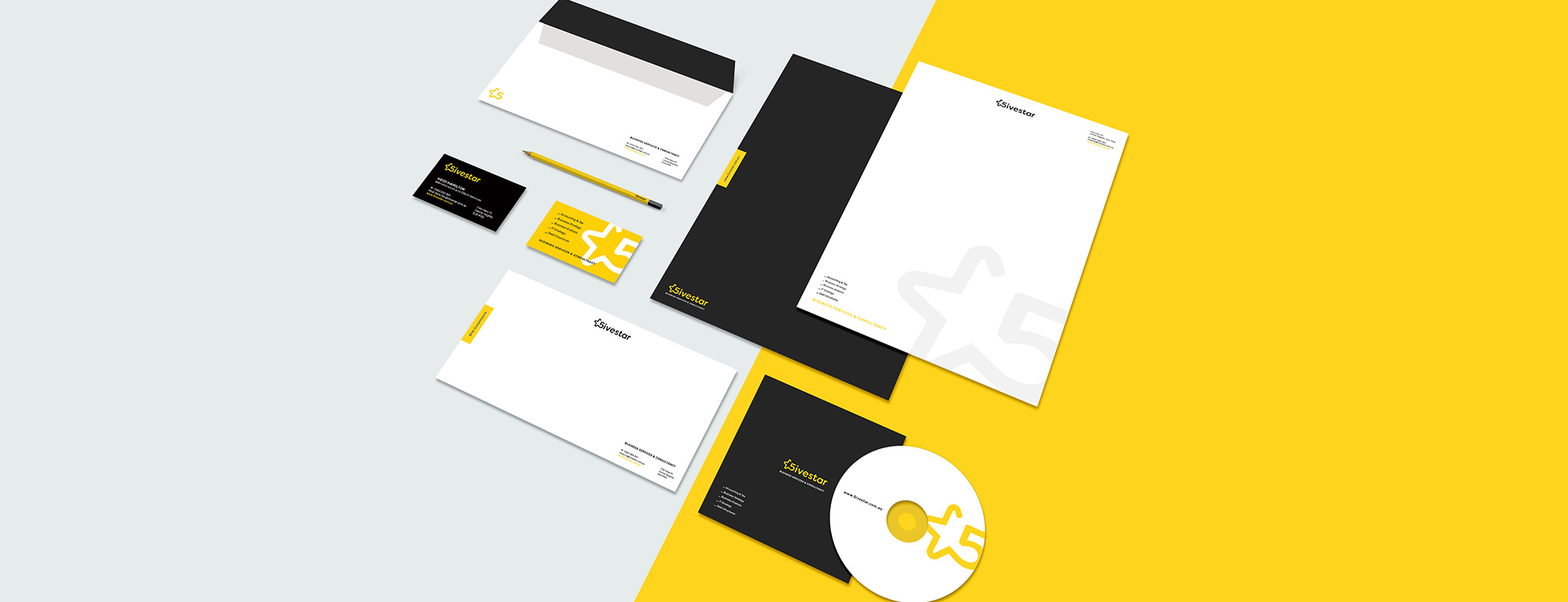 5ivestar branding collateral