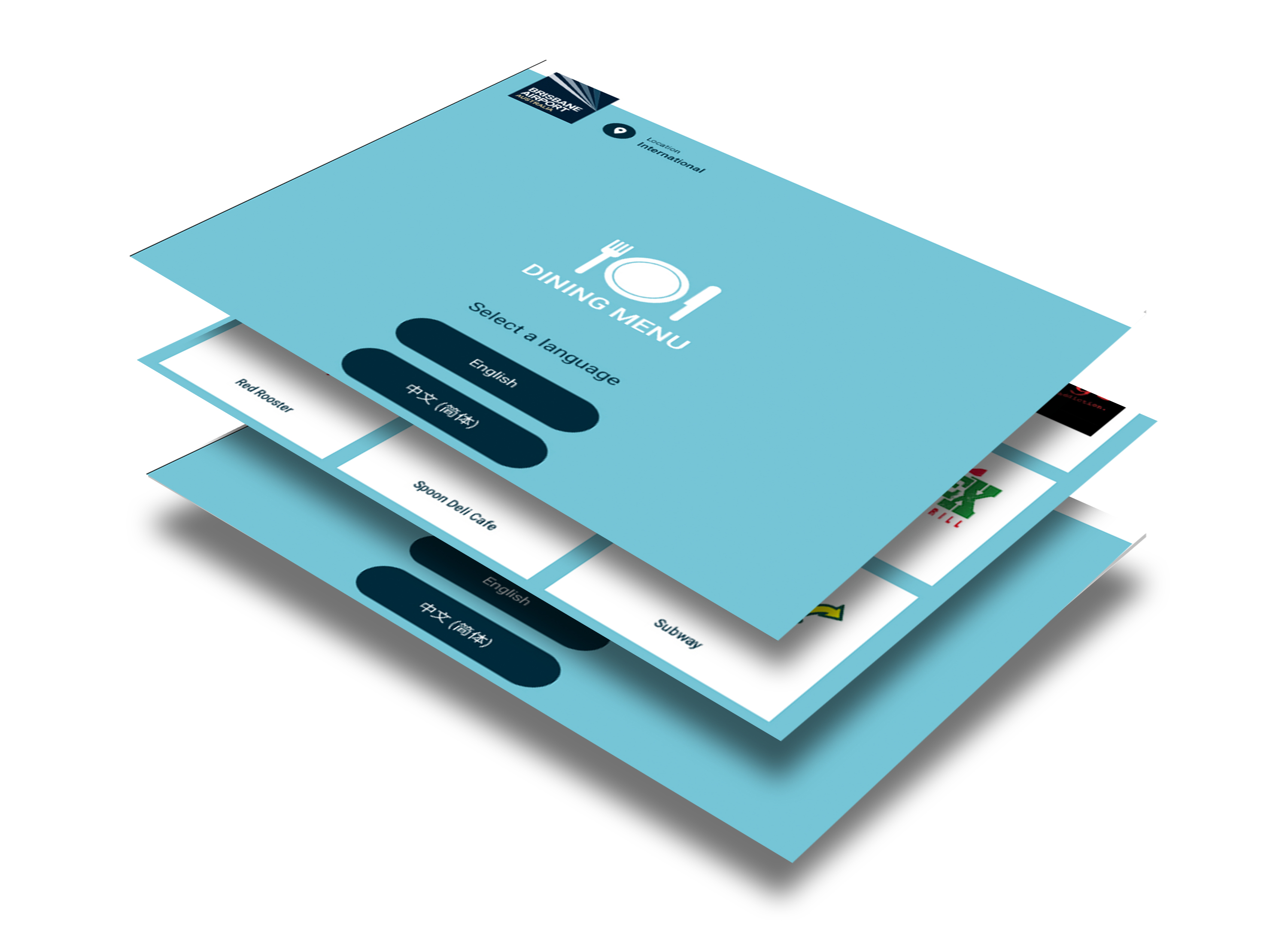 App design mockups