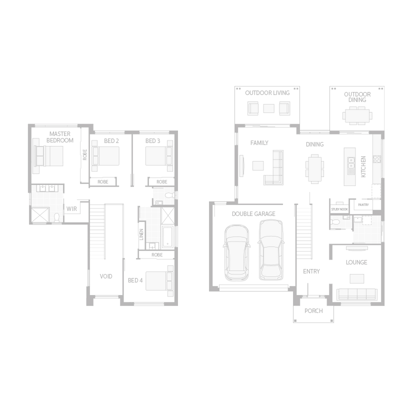 House floor plan background